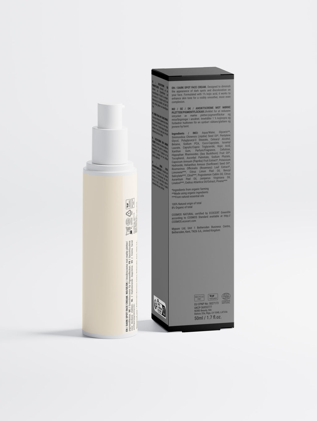 Dark Spot Face Cream with Kojic Acid